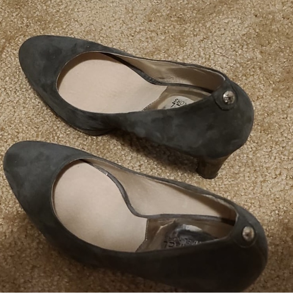 Gray Suede Michael Kors Pumps - Size 9